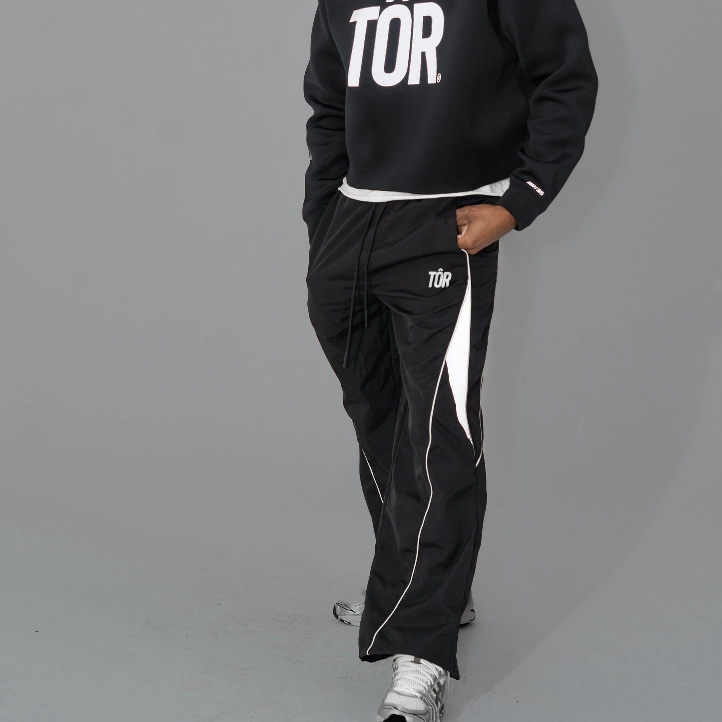 Track Pants - Black (reflective)