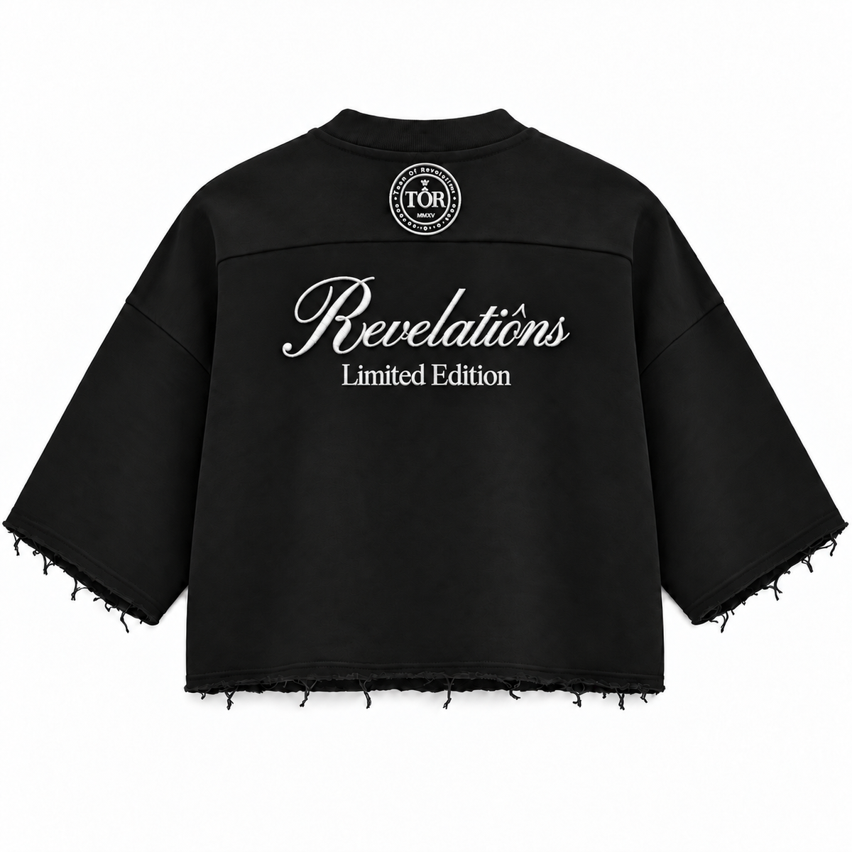 REVELATIONS DISTRESSED TEE - Black