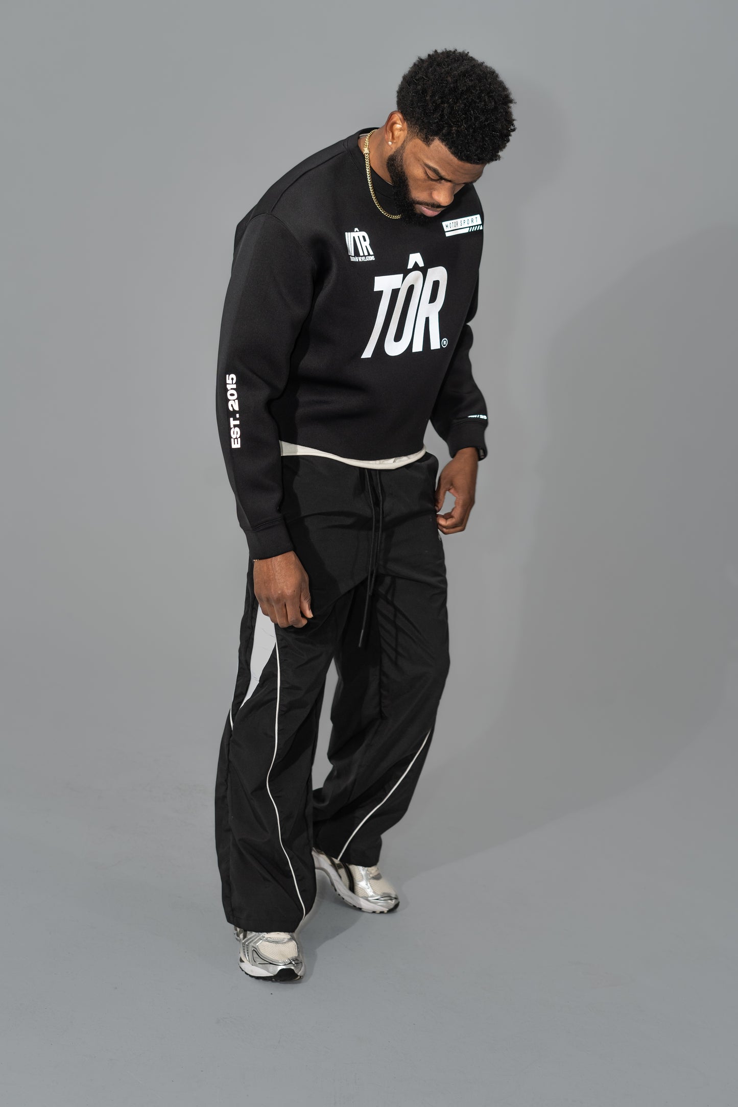 Track Pants - Black (reflective)
