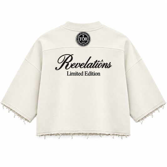 REVELATIONS DISTRESSED TEE - Ivory