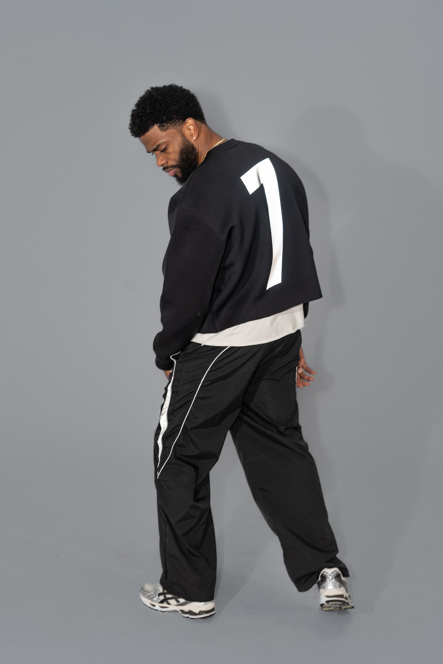 Motor Sport Jersey Sweatshirt (reflective)