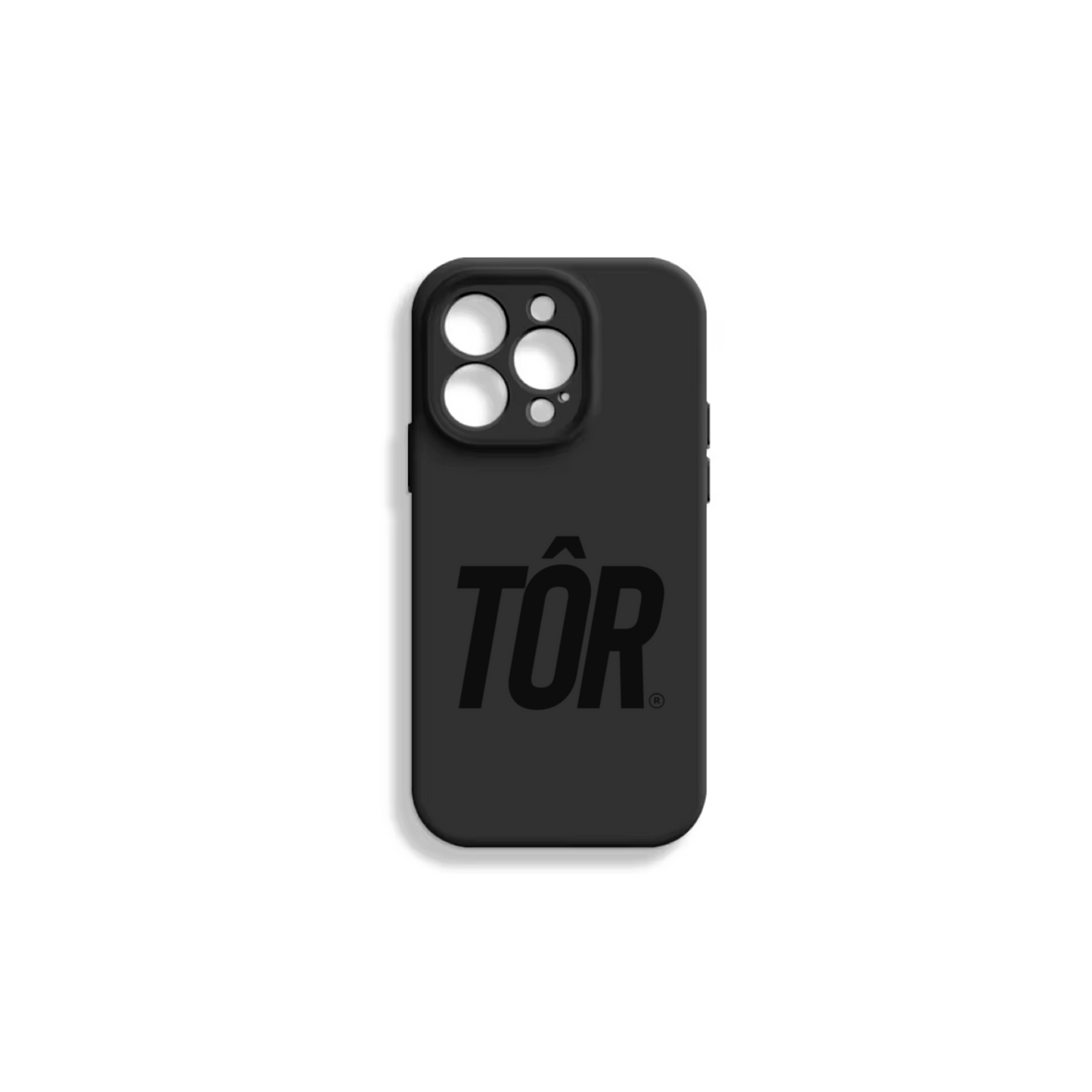TÔR iPhone Case - Black