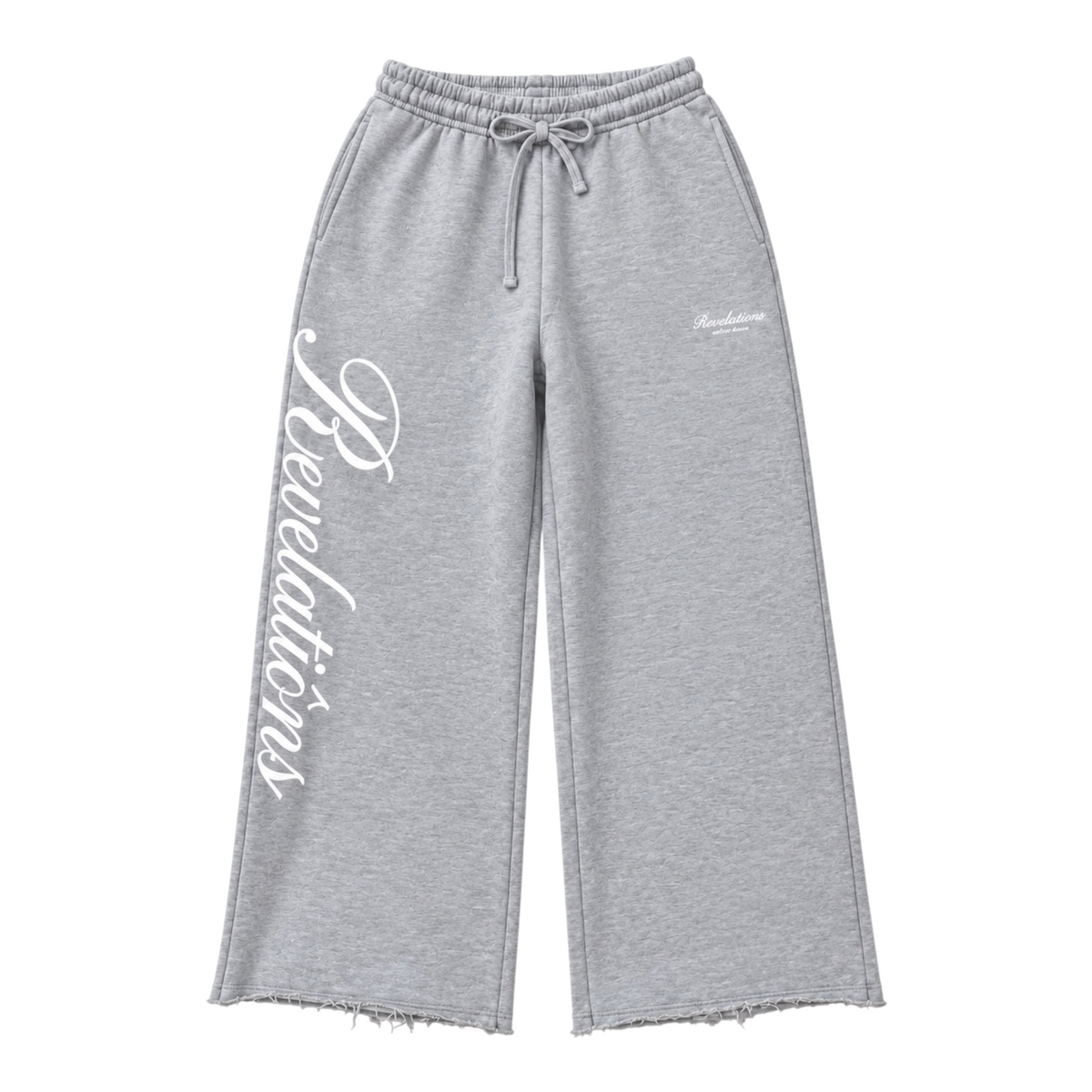 Revelatiôns wide leg sweatpants - Grey